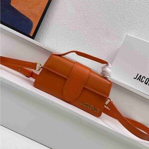 Jacquemus Women's Orange Mini Shoulder/Crossbody Bag